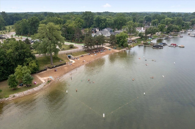 114 Bernstadt St, Novi, MI 48377 - bird's eye view with a water view
