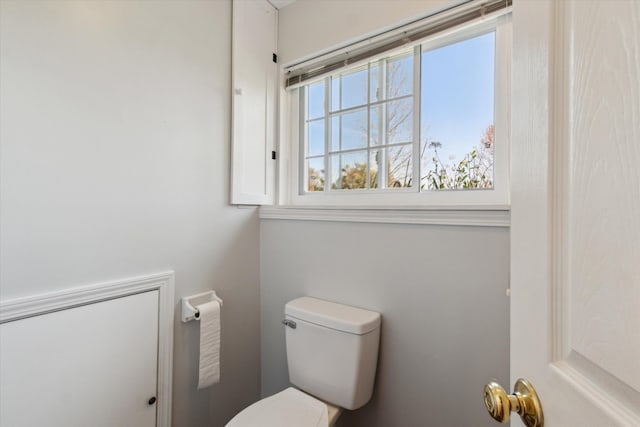 half bath with toilet