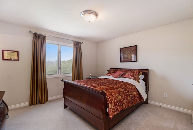 2832 Croftshire Ct, Rochester, MI 48306 - bedroom with baseboards and light colored carpet