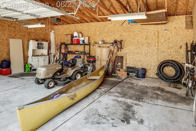 879 Lawrence St, Detroit, MI 48202 - garage with a garage door opener