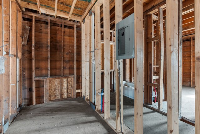 3747 Tyler St, Detroit, MI 48238 - misc room with electric panel