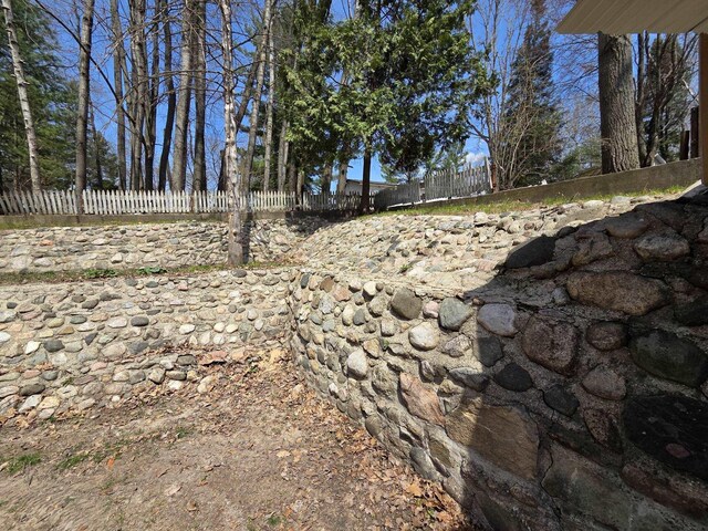 4280 Birch St, Lake, MI 48632 - view of fenced backyard