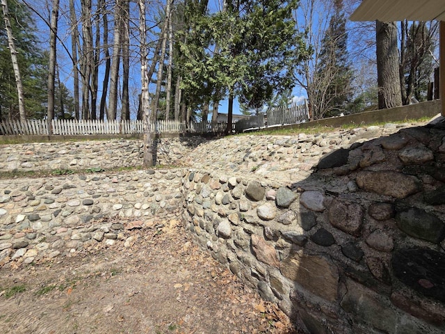 4280 Birch St, Lake, MI 48632 - view of fenced backyard