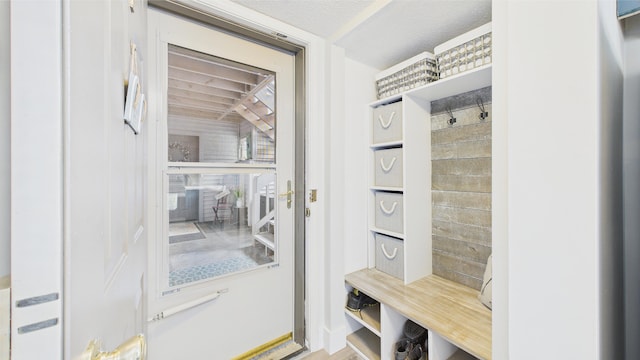 view of mudroom