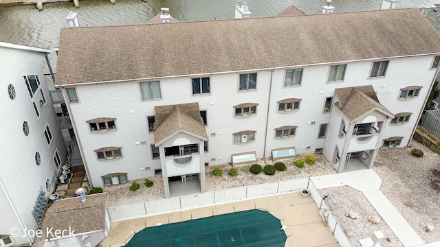 317 5th Ave Unit 7, Manistee, MI 49660 - view from above of property with apartment complex