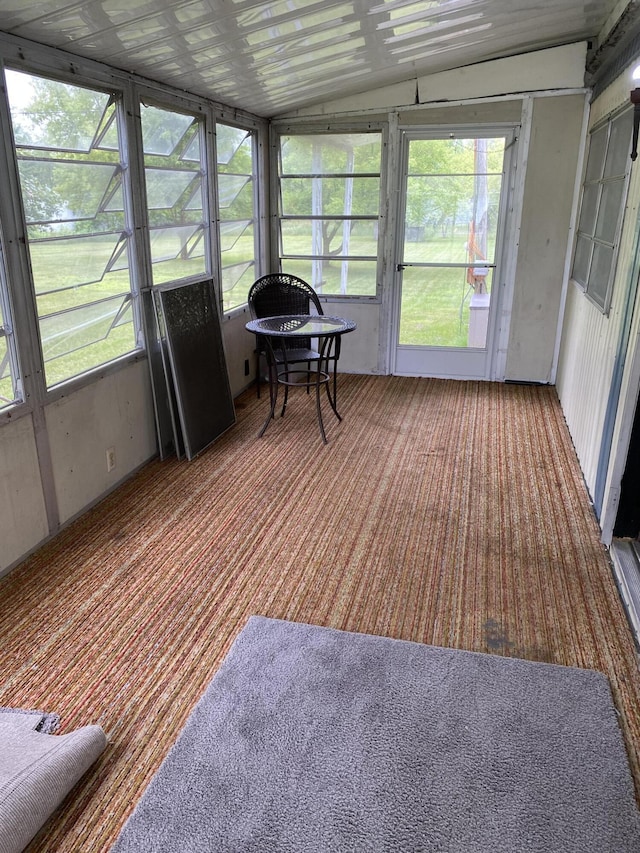 sunroom featuring plenty of natural light