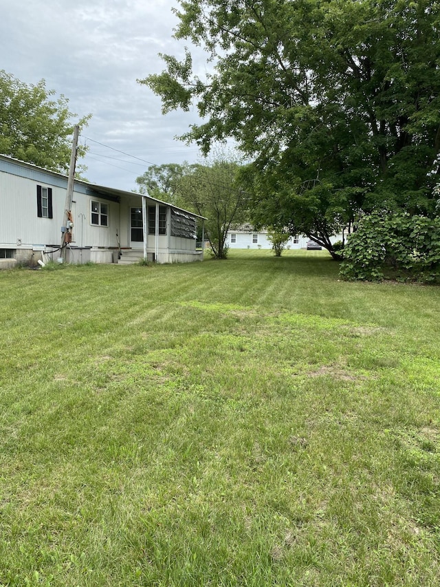 view of yard