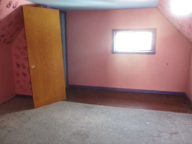 831 Bancroft St, Port Huron, MI 48060 - bonus room with carpet flooring and vaulted ceiling