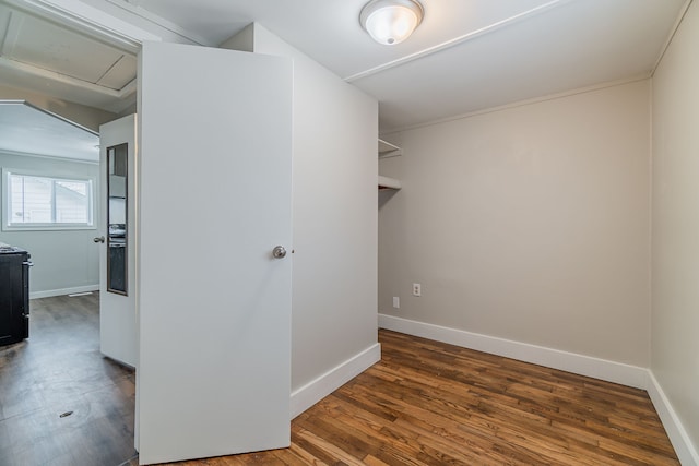 2040 Freeman St, Westland, MI 48186 - interior space with baseboards and wood finished floors