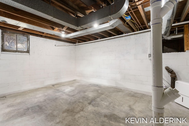 201 N Woodworth St, Corunna, MI 48817 - view of unfinished basement