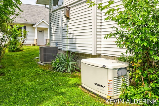 201 N Woodworth St, Corunna, MI 48817 - exterior view of a power unit and a central AC unit