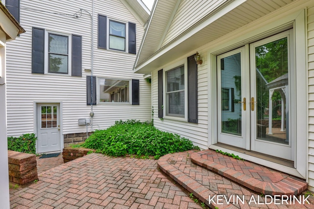 201 N Woodworth St, Corunna, MI 48817 - view of patio / terrace with french doors