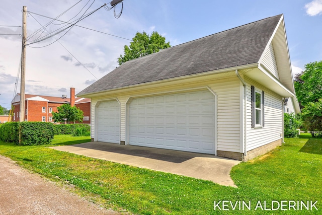 201 N Woodworth St, Corunna, MI 48817 - view of detached garage