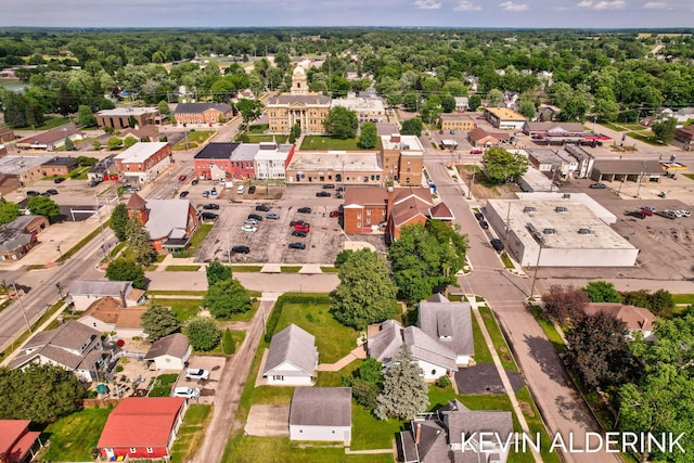201 N Woodworth St, Corunna, MI 48817 - aerial perspective of suburban area featuring a heavily wooded area