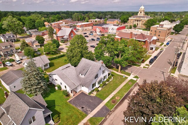 201 N Woodworth St, Corunna, MI 48817 - aerial perspective of suburban area