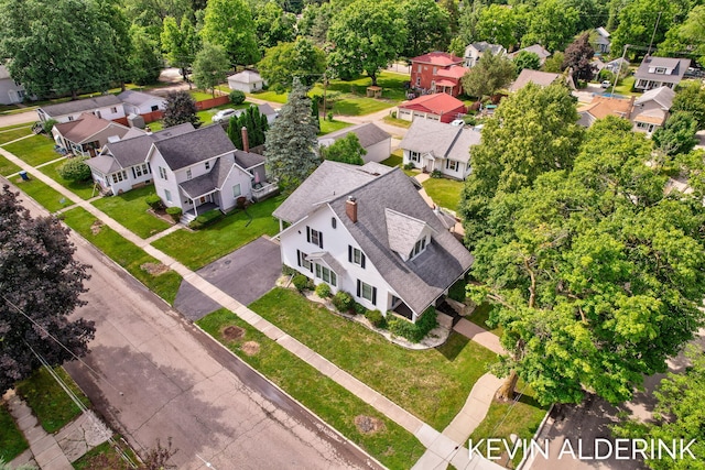 201 N Woodworth St, Corunna, MI 48817 - aerial perspective of suburban area