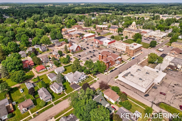 201 N Woodworth St, Corunna, MI 48817 - aerial perspective of suburban area