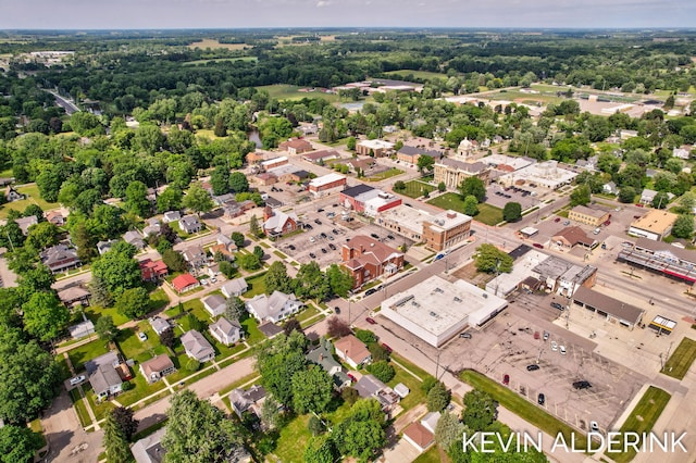201 N Woodworth St, Corunna, MI 48817 - aerial overview of property's location