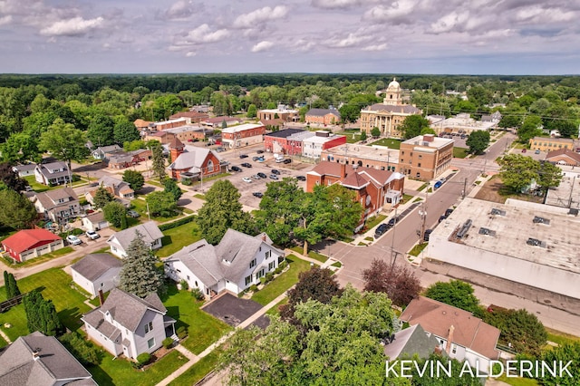 201 N Woodworth St, Corunna, MI 48817 - aerial perspective of suburban area