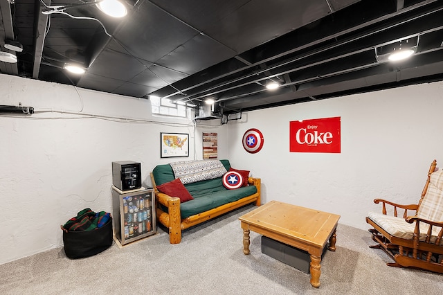 interior space with carpet