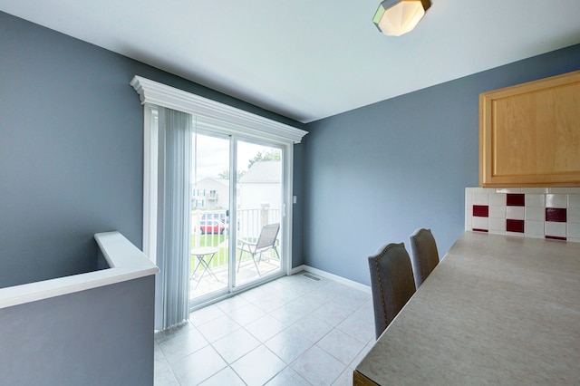 3067 Oakridge, Lake Orion, MI 48360 - dining room with baseboards and light tile patterned floors
