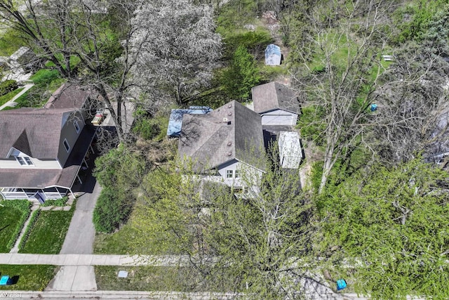 drone / aerial view