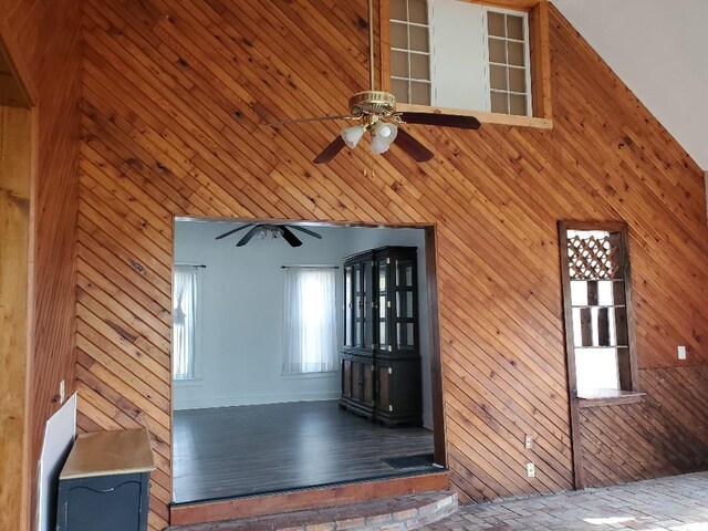 429 S Arnold, Mount Pleasant, MI 48858 - interior space with a ceiling fan