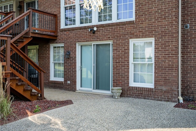 1699 Devonwood Dr, Rochester Hills, MI 48306 - doorway to property featuring brick siding