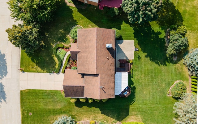 1699 Devonwood Dr, Rochester Hills, MI 48306 - bird's eye view