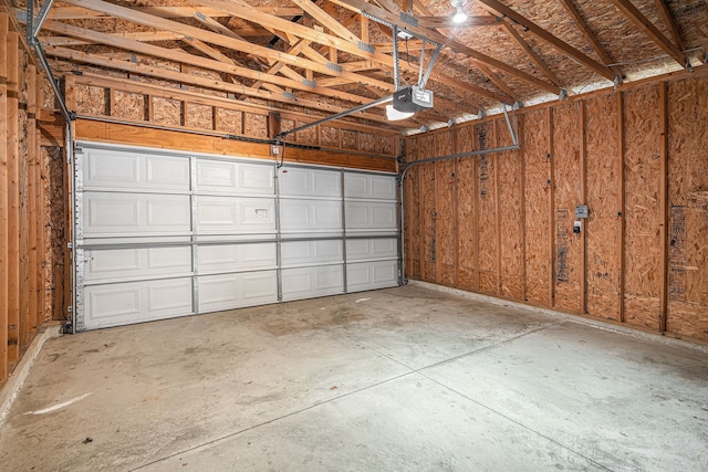 823 Glenlivet St, Howell, MI 48843 - garage featuring a garage door opener