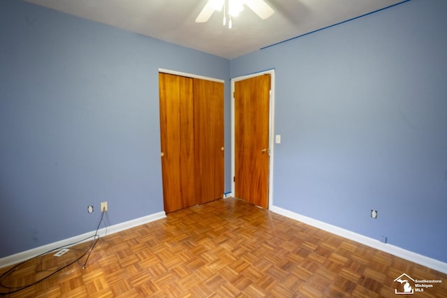 3336 Springdale St, Lambertville, MI 48144 - unfurnished room featuring baseboards and a ceiling fan