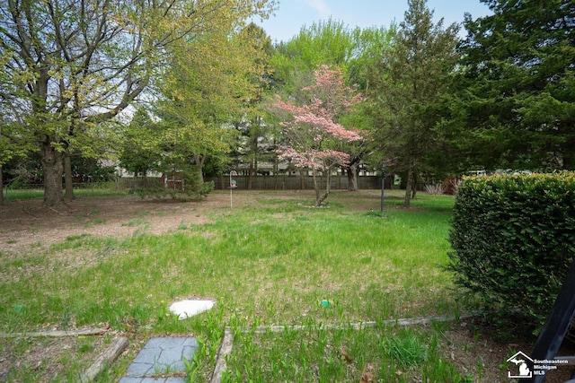 3336 Springdale St, Lambertville, MI 48144 - view of yard featuring fence