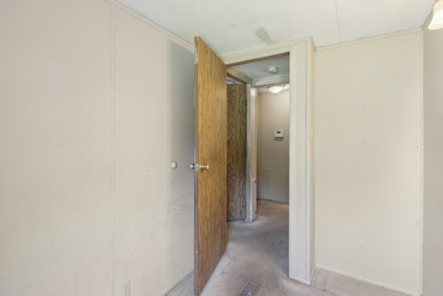 corridor with visible vents