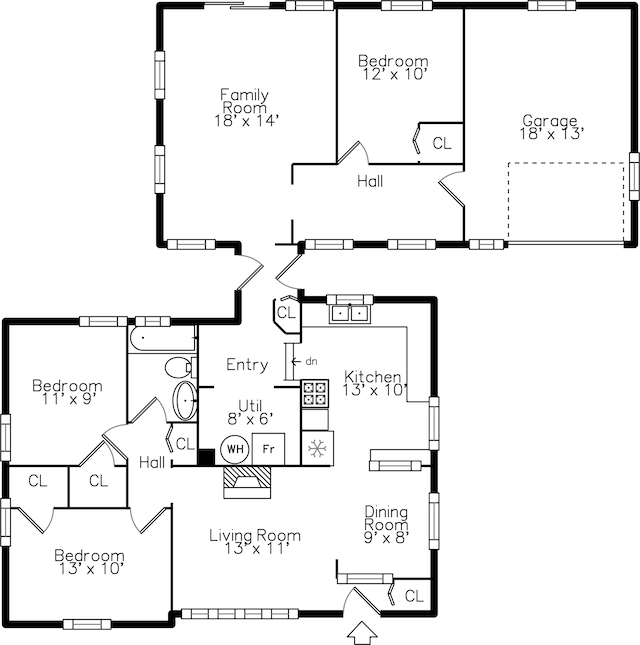137 W Sheffield Ave, Pontiac, MI 48340 - plan