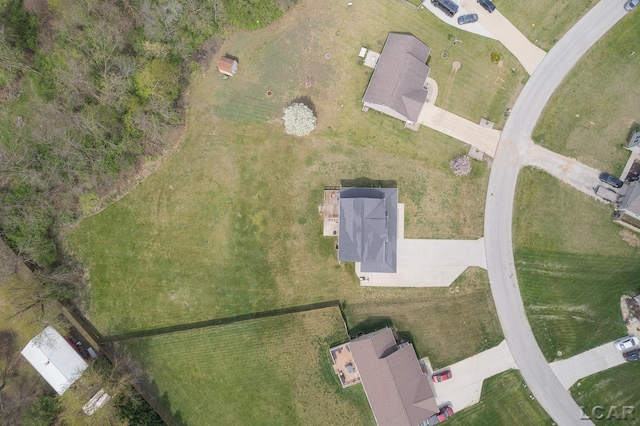drone / aerial view