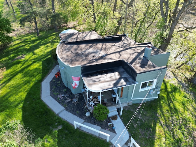 1298 E Highland Rd, Highland, MI 48356 - view from above of property