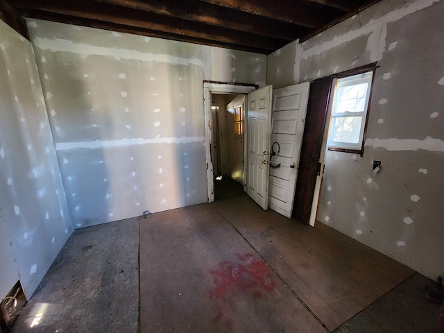 view of empty room