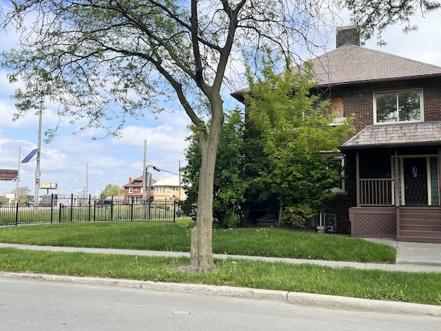 3810 Northwestern St, Detroit, MI 48206 - view of yard