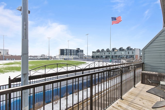 view of deck