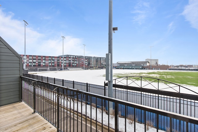 view of deck