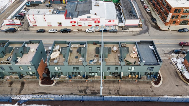 drone / aerial view