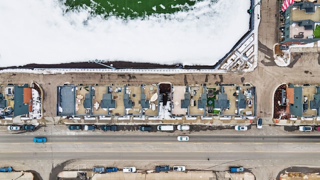 drone / aerial view