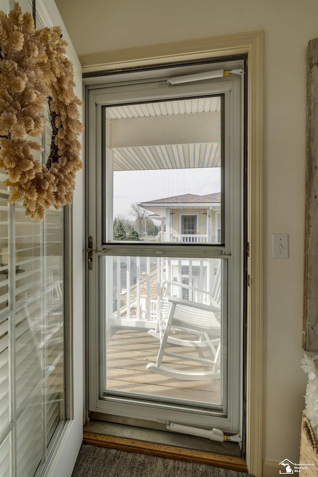 view of entryway