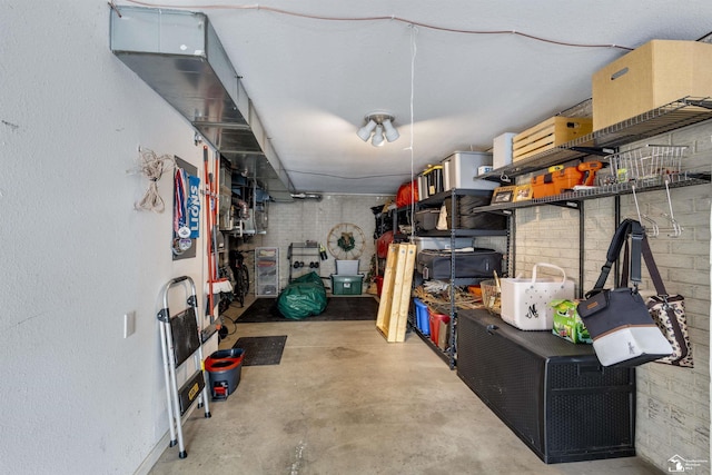 view of storage