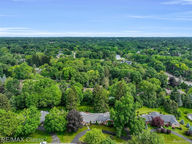 830 Jonathan Ln, Bloomfield Hills, MI 48302 - bird's eye view of a heavily wooded area