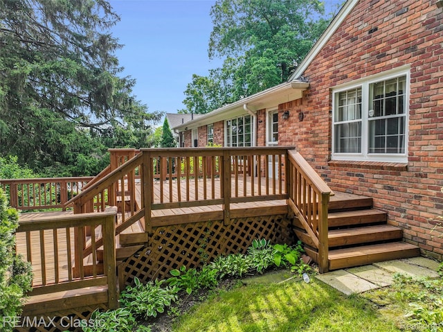 830 Jonathan Ln, Bloomfield Hills, MI 48302 - deck featuring stairway