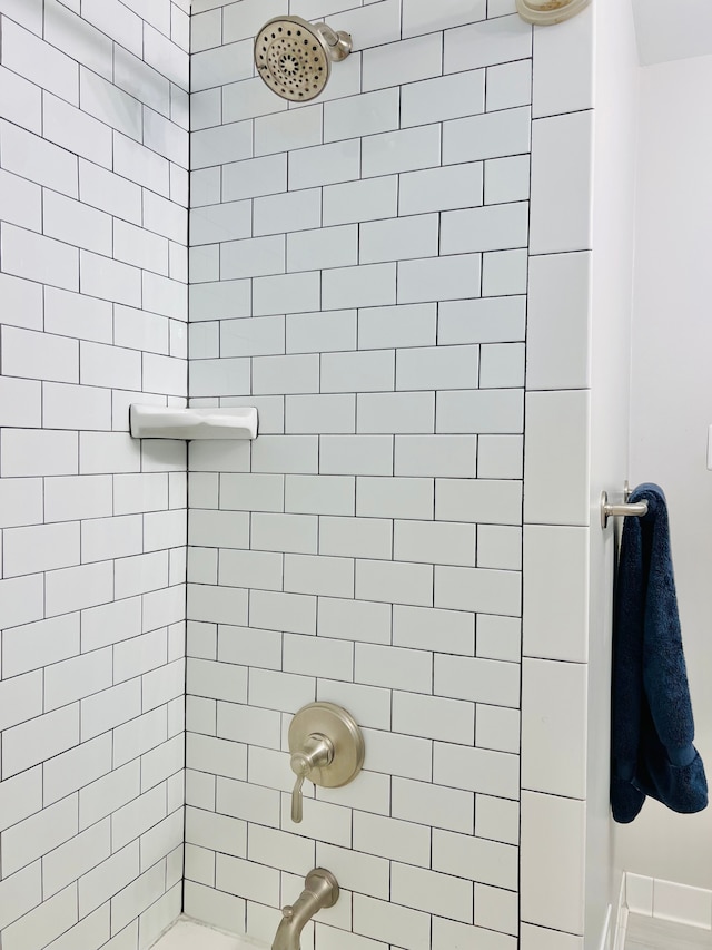 full bathroom featuring bathtub / shower combination