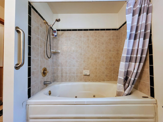 W11635 Lake St, Naubinway, MI 49762 - full bathroom with a combined bath / shower with jetted tub