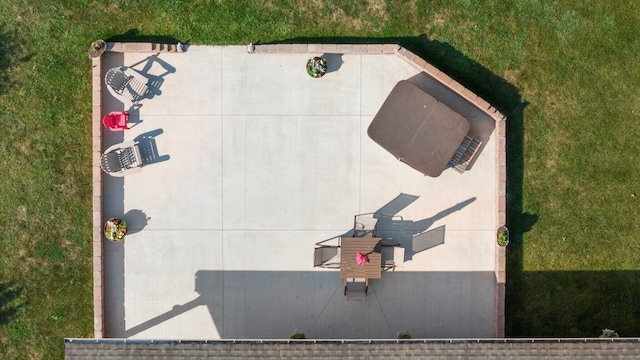 drone / aerial view