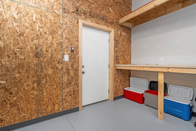 view of storage room